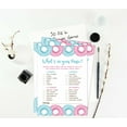 thumbnail image 4 of Inkdotpot 50What'sIn Your PurseBaby Shower GameCards He Or She Activity CardsPartyIdea Donuts Baby Shower Party Supply, 4 of 5