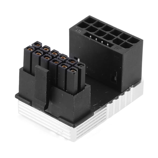 Adaptador de tarjeta gráfica ATX3.0 para RTX 4090 4080 4070 Ti 3090 Ti (Silver RVS)