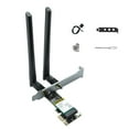 thumbnail image 1 of Powerful Gaming WiFi 6E Card 5374Mbps Speed, Tri-Band, High Gain Antenna, Windows 10/11 Support, 1 of 10