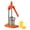 Orange, variant on Cast Iron Juicer Hand Press, Manual Juicer Hand Press,Stainless Steel Lemon Squeezer for Bar Kitchen, Heavy Duty Countertop Lime Citrus Crush Machine for Fresh Lemonade Orange Juice (Orange)