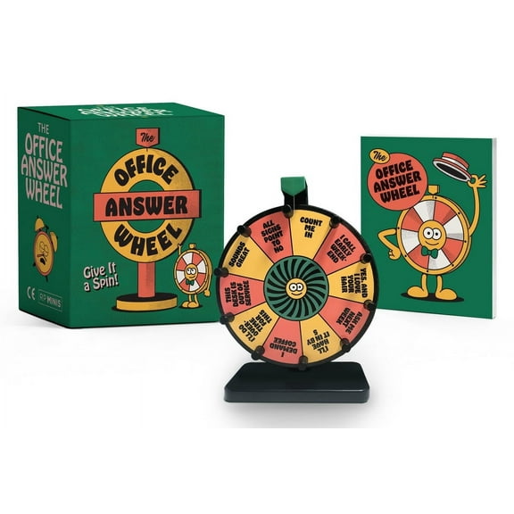 Rp Minis The Office Answer Wheel: Give It a Spin!, (Paperback)