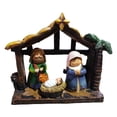 thumbnail image 1 of Estatua de la figura de la natividad Pesebre Pesebre Pequeño Pesebre Celebrando de Jesús Iglesia Magideal Estatua de la figura de la natividad, 1 of 6