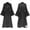 Black, variant on TiaoBug Women Church Clergy Dress Flared Sleeves Elegant Dress Clergy Maxi Dress Church Pastor Robes Purple M