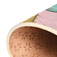 thumbnail image 6 of Cactus Pattern Design Soft Polyester Area Rug 31''x20'', Non Slip, Memory Foam, Water Absorbent, 6 of 7