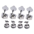 thumbnail image 4 of BESTYASH Bass Tuning Pegs Para Guitarra Con Cuerpo Metálico Resistente Estilo Vintage En Color Plata, 4 of 8
