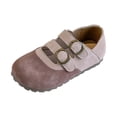 thumbnail image 1 of IUJSOY Sandals for Girls Non Slip Mary Jane Flats Princess Dress Shoes Double Buckle Sandals, 1 of 6