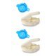thumbnail image 2 of Wosthever Molde de prensador de alimentos casero antiadherente para hacer bolas de hervida cocina DIY molde de prensado manual herramienta Type1 NO1, 2 of 6