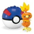 thumbnail image 6 of MEGA Pokémon Torchic Building Toy Kit, Poseable Action Figure (20 Pieces) for Kids, 6 of 6