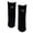 Black, variant on Women's Ruffle Crew Socks with Bow Embroidery, Soft Ribbed Mid-Calf Socks, Cute Frilly Casual Socks for Daily Wear, School Uniform, Gift