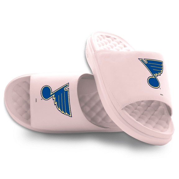 Unisex ISlide Pink St. Louis Blues Primary Motive Slide Sandals