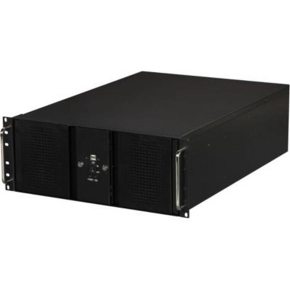 Athena Computer Power Corp. RM-DD4U48E808 Châssis en Acier Noir 4U