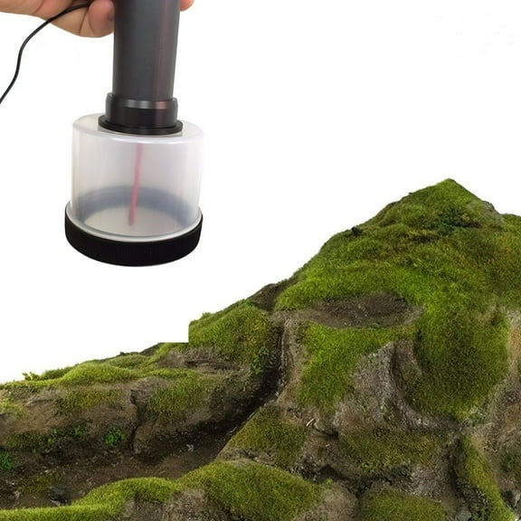 ABS Mini Static Grass Flocking Applicator with Antiskid Handle for DIY Scenic Modelling Sand Table