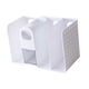 thumbnail image 5 of Organizador de escritorio, soporte para libros, organización de oficina con cajón, soporte portátil para archivos Blanco, 5 of 9