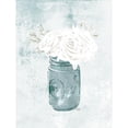 thumbnail image 3 of OnRei 15x18 Black Modern Framed Museum Art Print Titled - Flowers In A Jar, 3 of 5