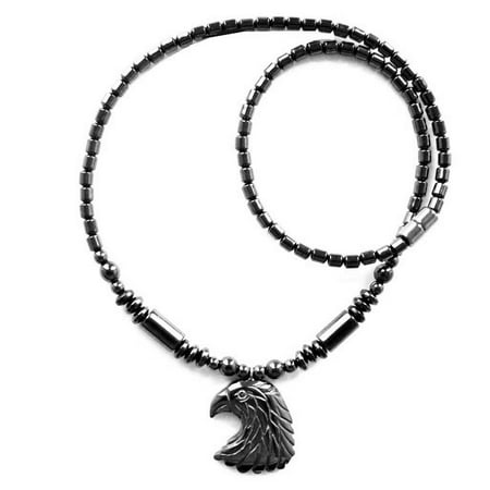 - Eagle Head Magnetic Necklace - Magnetic Therapy Necklace for Men