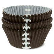 Great Value Cupcake Liners, Football, 75 Count