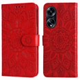 thumbnail image 1 of Funda tipo cartera GANGXUN para OPPO A98 , diseño girasol, cuero PU, soporte, cierre magnético, tarjetero, 1 of 5