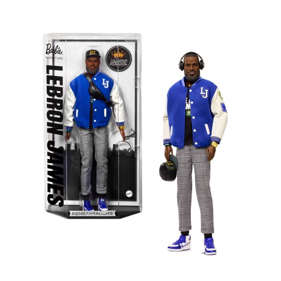 Muñeco de Colección Mattel Barbie Ken LeBron James