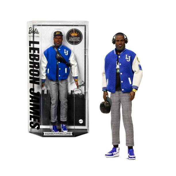 Muñeco de Colección Mattel Barbie Ken LeBron James