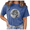 3-Blue, variant on Giffimy Women's Pink Grey Moon Graphic Vintage Washed T-Shirt Short Sleeve Crew Neck Relaxed Fit Top