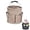 Khaki, variant on 17L Cleaning Caddy with Handle, Foldable Cleaning Supply Caddy, with Handle and 6 Pockets, for Outdoor Camping Harvest Basket Bathroom Storage (Khaki)