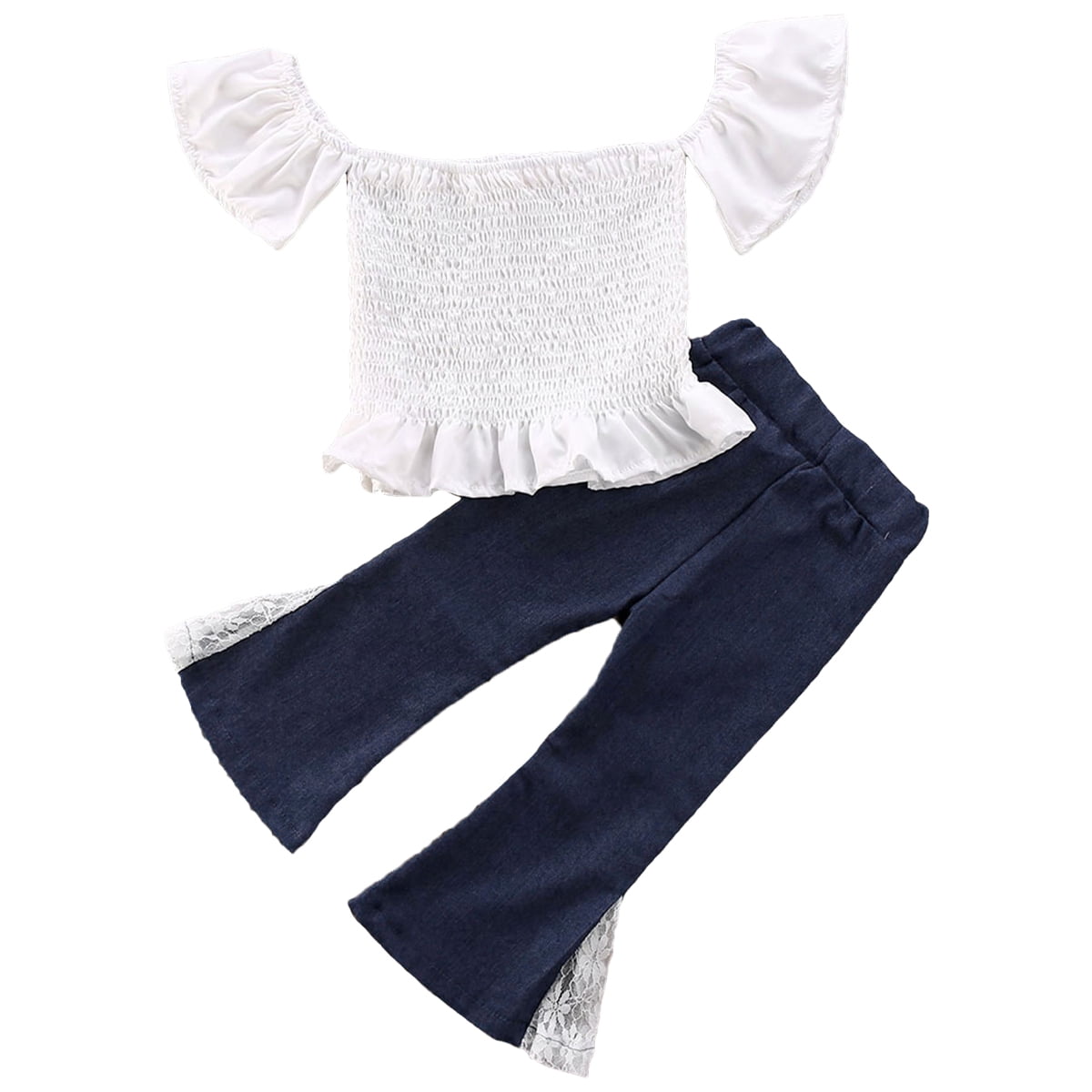 baby ruffle bell bottoms
