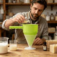thumbnail image 5 of ACDANC 2026 New Batter Dispenser,Quick Dispensing System Baking Kitchen Accessories,No Mess Control Handheld Pancake Batter Dispenser,Easy Pouring Setup Squeeze Handle Batter Dispenser,, 5 of 7