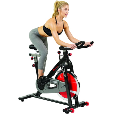 Sunny Health & Fitness SF-B1002 Indoor Cycling Exercise Bike with 49 lb. Flywheel