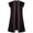Black, variant on FASHOFT Adult Renaissance Pirate Halloween Long Embroidered Vest Cosplay Outfit Stage Performance Theme Party Fancy Dress Up Halloween S