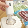 thumbnail image 5 of ZEPARO Vacuum Pump For Food Vacuum Bags: Portable Handheld Household Vacuum Sealer Quick Vacuum Freshness Tool For Food Storage Bags Travel Packing And Saving Solution, 5 of 7