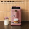 thumbnail image 3 of Thyme & Table Fully Automatic Espresso Machine, Faded Rose, 3 of 13
