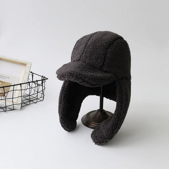 COCOpeaunt Womens Hat Winter Hat for Female Thicken Cold Cap Warm Hat Windbreak Hat Warm Hat Pilot Cap Hat with Earflaps Lady Beanie