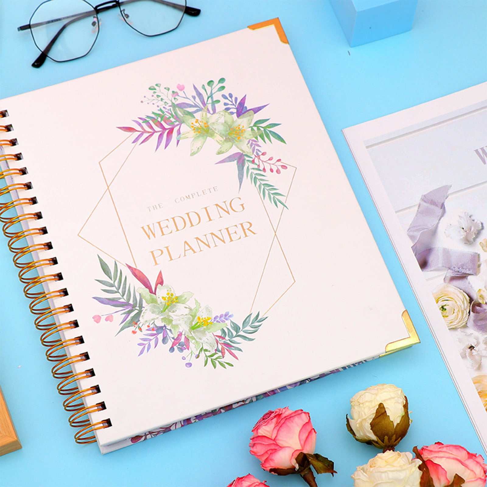 Nkmbld Wedding Spiral Notebooks Wedding Planner Bride's Wedding Coil Planner