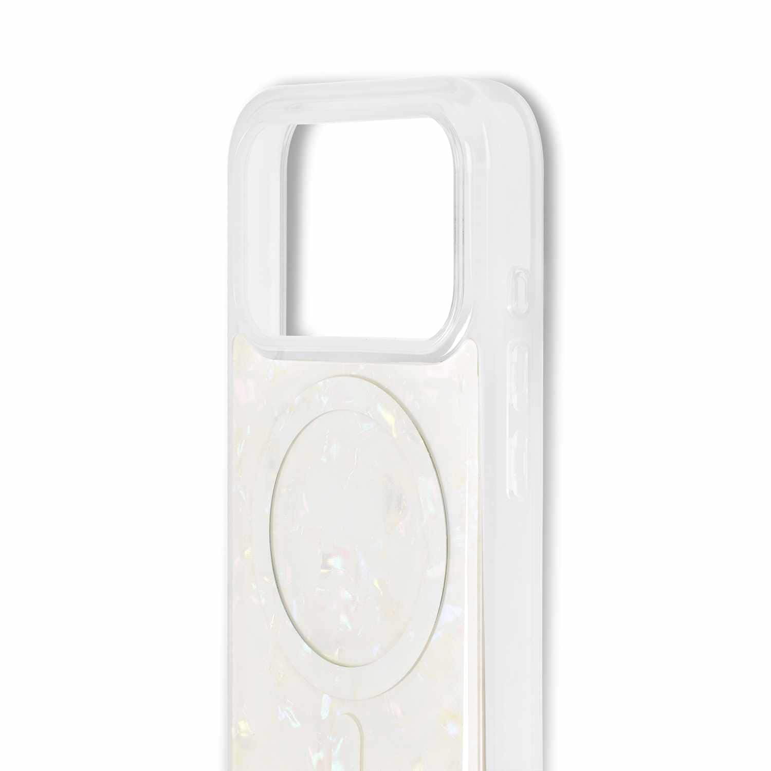 Ideal of Sweden Pearlised MagSafe Case White for iPhone 17 Pro