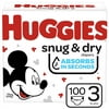 Huggies Snug & Dry Baby Diapers, Size 3, 100 Ct