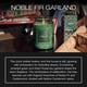 thumbnail image 2 of Mezcla de cera de coco Candle Voluspa Noble Fir Guirnalda, 532 ml, 2 of 6