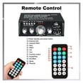 thumbnail image 3 of 600W Car Amplifiers HIFI Digital Audio Power Amplifier Bluetooth AMP FM Radio For Car Home ,Multiple Applications, 3 of 5