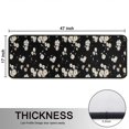 thumbnail image 5 of Kitchen Rugs Sets Of 2,Daisy Flower Pattern Anti Fatigue Kitchen Mat Rugs Non Slip Washable,Decorative Kitchen Floor Mats for Kitchen,Sink,Laundry,17"x47"+17"x47", 5 of 5