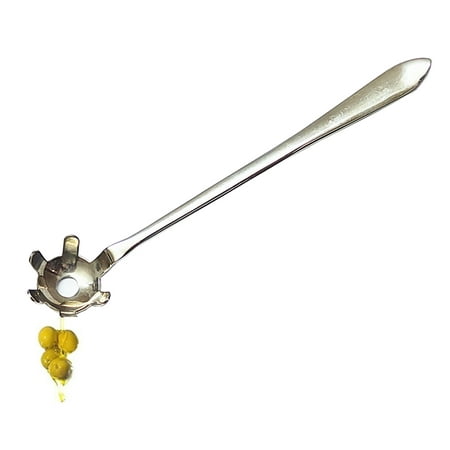 

i Kito Olive Spoon Strainer with Slotted Holes Stainless Steel Special Design