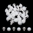 thumbnail image 2 of 30PC Sujetador retenedores de remache 12mm agujero Tornillo empujar la pinza del capó Vehículo Coche Accesorios Unique Bargains Clips/Remaches/Sujetador, 2 of 2