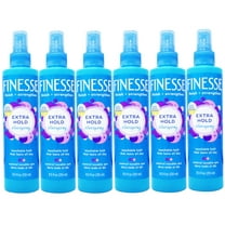 6 Pack - Finesse Finish   Strengthen, Extra Hold Hairspray 8.5 oz