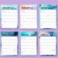 thumbnail image 4 of XYKA 2025 Wall Calendar - Vertical Wall Calendar 2025,Wall Calendar 2025 Large Wall Calendar 2025 2026 18 Month Vertical Hanging Calendar Wall 2025 17"x 12" Large Monthly Planner From Jan 2025 To 2026, 4 of 7