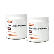 Rugby Zinc Oxide Ointment Skin Protectant - 20% - 16 Oz (1lb) (454 g) - 2 Pack