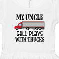 thumbnail image 4 of Inktastic Truck Driver Uncle Gift for Nephew Girls Toddler Dress, 4 of 5