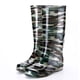 thumbnail image 2 of Jumpingount Botas de lluvia, zapatos calentadores de muslo de plástico, chanclos de plana, cómodos y puros, diarios, informales, para el día de Accesorios de calzado Camuflaje Zapatos>44 Jumpingount AP013571-19, 2 of 6