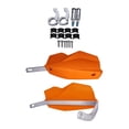 thumbnail image 2 of 2 protectores de manos para motocicleta, componente protector de manos, equipo de protección para manos, protectores de manos a prueba de viento para Naranja, 2 of 8