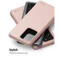 thumbnail image 2 of Ringke Air-S Case Compatible with Samsung Galaxy S20 Ultra, Silicone Flexible TPU Shockproof Matte Slim Phone Cover - Pink Sand, 2 of 7
