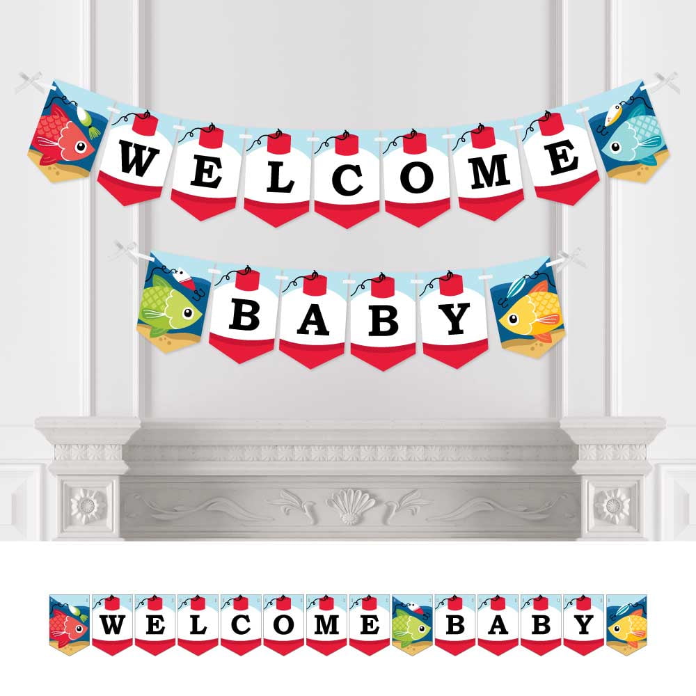 fishing baby shower decorations