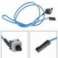 thumbnail image 6 of Power Supply I/O Reset Switch PC Motherboard Cable and Button Switch Replace a Broken Power Switch /Cable on Desktop PC, 6 of 10