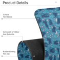thumbnail image 4 of Yayeee Faucet Mat for Kitchen Sink 30" Diatomite Long Splash Guard Pad, Blue Forest Cat Pattern, 4 of 7